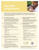 About Injectable Progesterone (PDF)